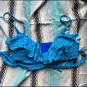 LIKE NEW AERIE WRAP BIKINI TOP